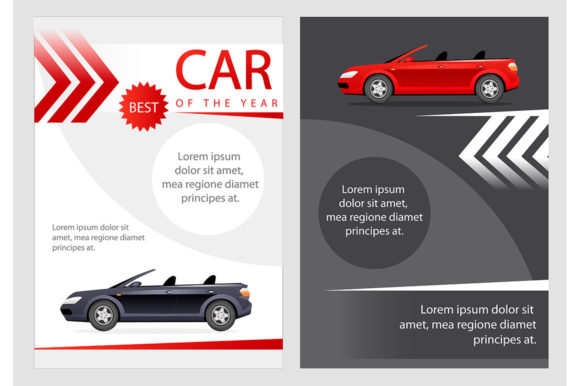 Car of the Year Flat Vector Brochure: A Comprehensive Guide