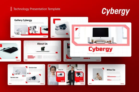 Cybergy Presentation Template: Design for Any Audience