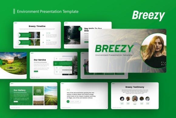 Elevating Visual Communication with the Breezy Presentation Template