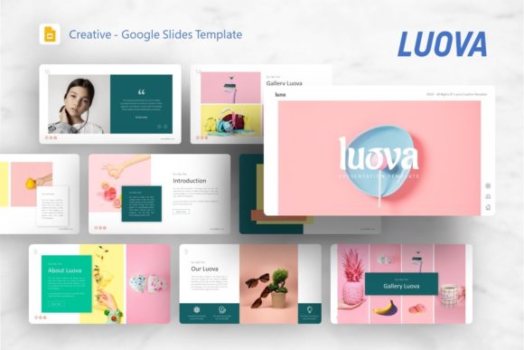 Google Slide Template - Luova Design Guide