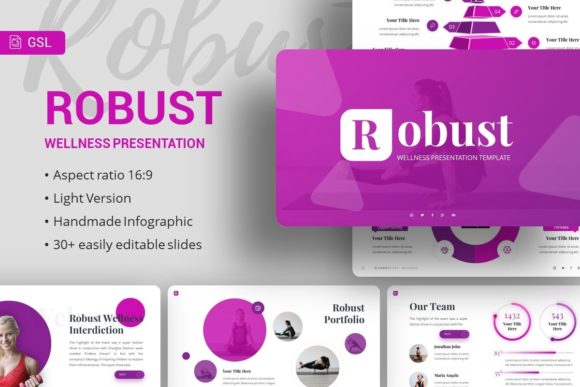 Google Slides Template - Robust: A Versatile Design Solution for Modern Presentations