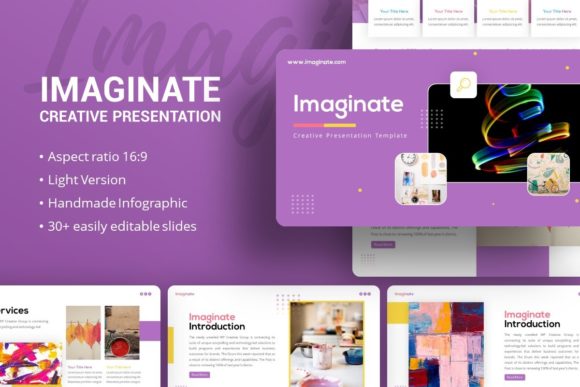 Imaginate: A Versatile Creative Presentation Template