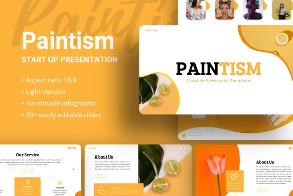 Paintism: A Creative Presentation Template Guide
