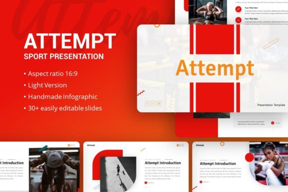 Presentation Template - Attempt: A Versatile Design Solution for Modern Storytelling