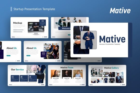 Presentation Template - Mative: A Practical Tool for Modern Visual Communication