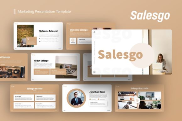 Presentation Template - Salesgo: A Practical Guide to Professional Slide Design